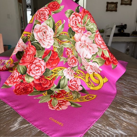 Authentic Chanel Scarf - Picture 8 of 13